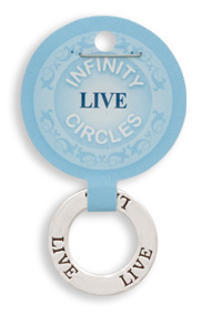 "Live" Infinity Pendant